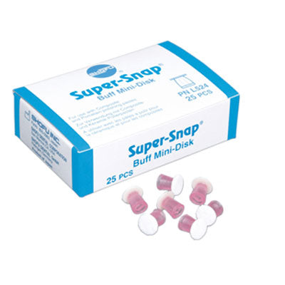 Shofu L524 Super-Snap Exceptional Quality Buff Pop-On Mini-Discs for Composites - 25 Discs Shofu L524 Super-Snap Exceptional Quality Buff Pop-On Mini-Discs for Composites - 25 Discs